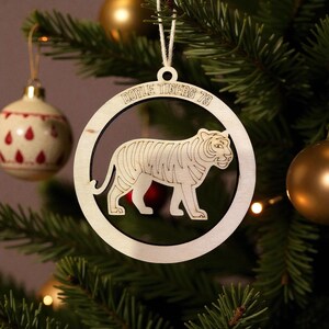 Tiger ornaments