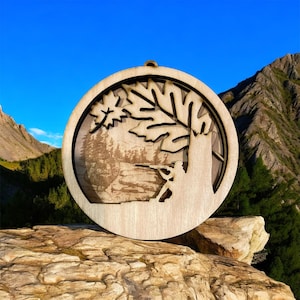 Turkey Hunting Ornament, Unique Hunter Gift