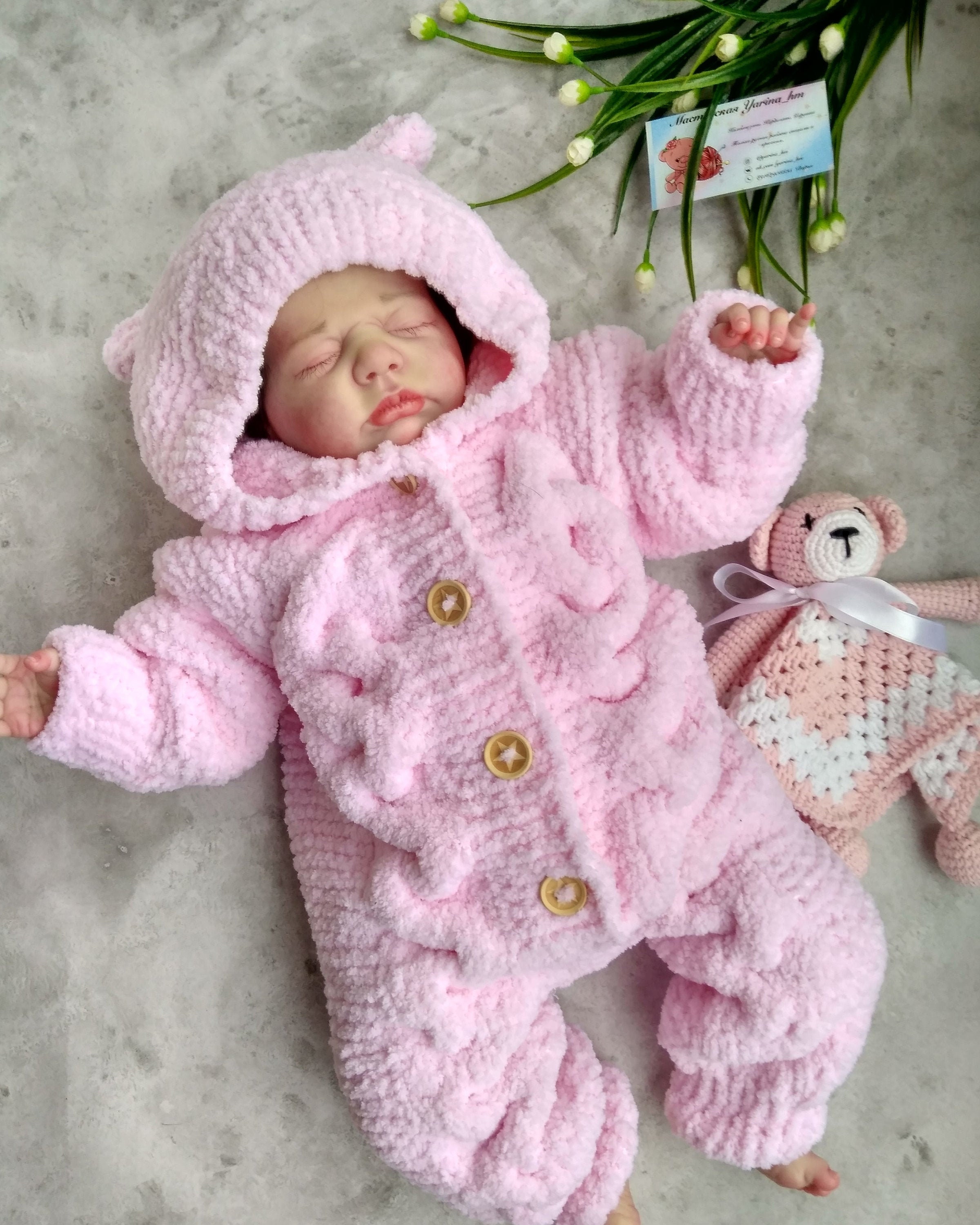 baby knit jumpsuit