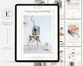 Email Marketing Template | Email Newsletter | Email Sequence | E-commerce Boutique | Small Business Email Template | Digital Download