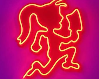 Hatchetgirl Neon Led Sign | Juggalo | ICP | Psychopathic records