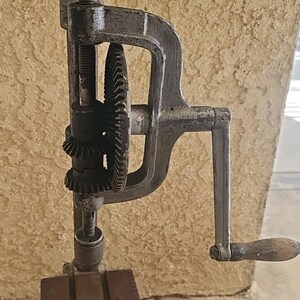 ANCIEN OUTILS PERCEUSE à Main Bleu Goodell Pratt Company N°245 EUR 29,90 - FR