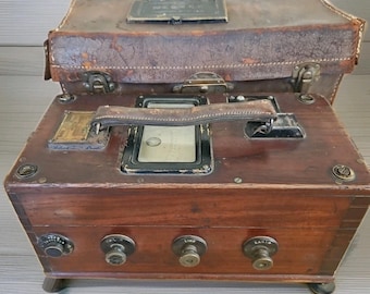 Antique Evershed’s Testing Set Megger Telephone Electric Meg ohms 2000 '
