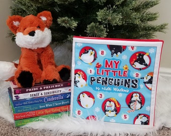 Penguin Baby Cloth Book: Handmade Soft Quiet Book