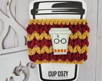 Wizard Cup Cozy | Crocheted Cup Cozy | Handmade