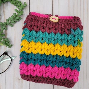 Crochet Book Sleeve | Kindle Paperwhite Sleeve | eBook Sleeve | Handmade