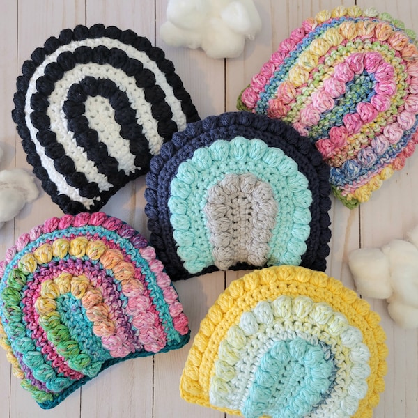 Rainbow Baby Rattle | Crochet Baby Rattle | Baby Shower Gift | Boho Rainbow