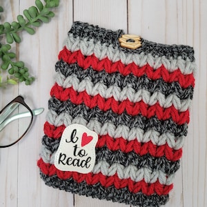 Crochet Book Sleeve | Kindle Paperwhite Sleeve | eBook Sleeve | Handmade
