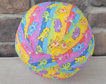 Rainbow Bears Fabric Balloon Ball Cover Toy