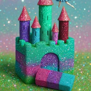 100 Bath Bomb Embed Bars -- Pixie Paradise