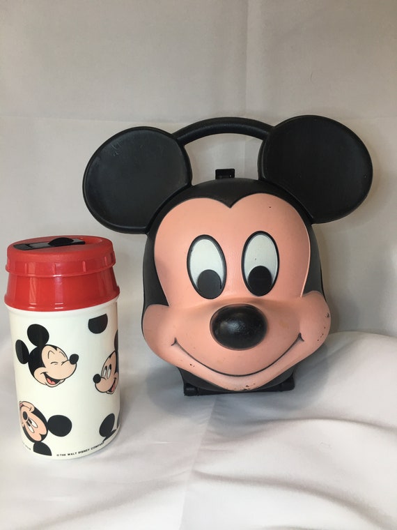 Vintage Mickey Mouse Bag- Mickey Mouse Lunchbox- V