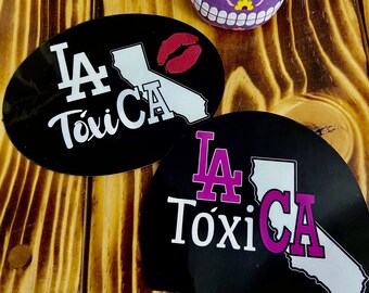 La Toxica Sticker Decal Calcomonia