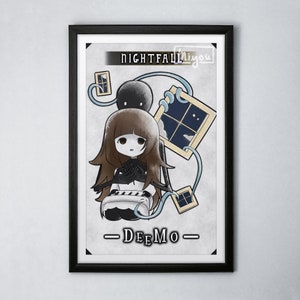 Zmrok | Deemo | 11x17 Plakat artystyczny / Wydruk