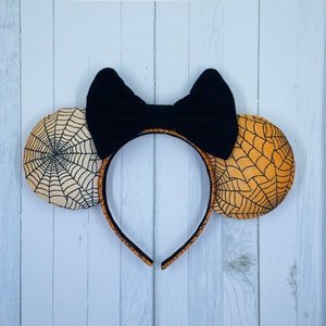 Halloween Spider Web Mouse Ears