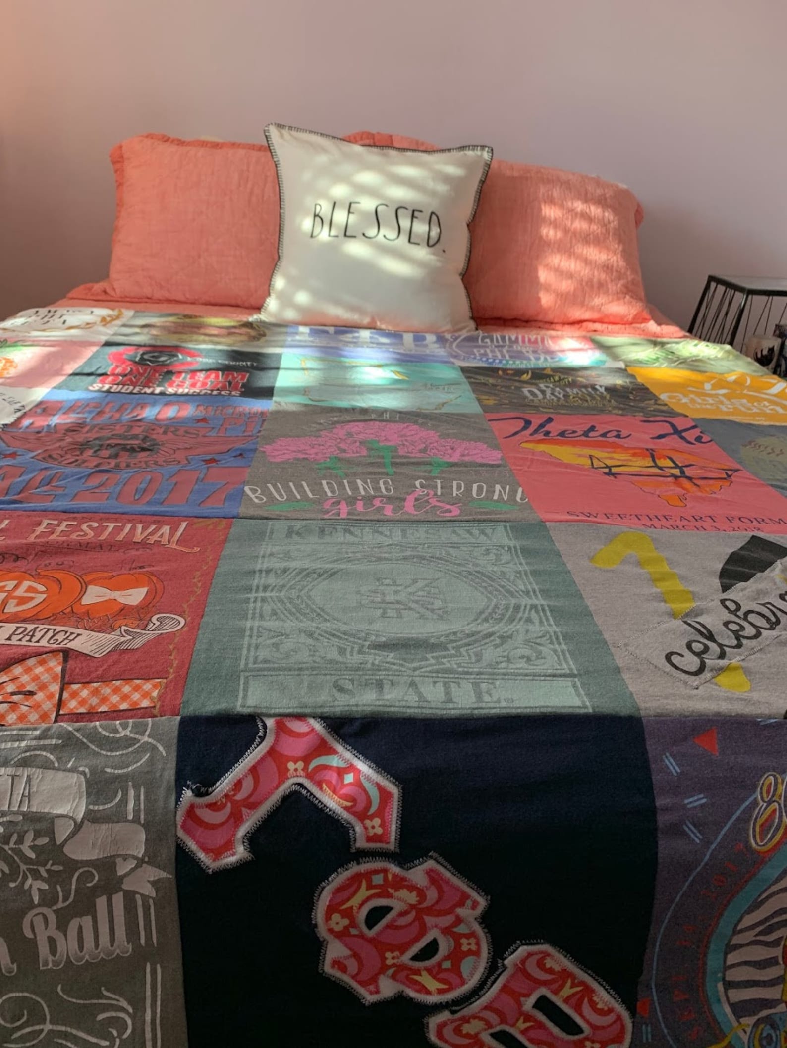 Tshirt Blanketcustom Made Etsy