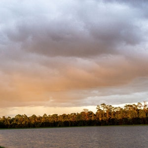 Rainbow by Lake