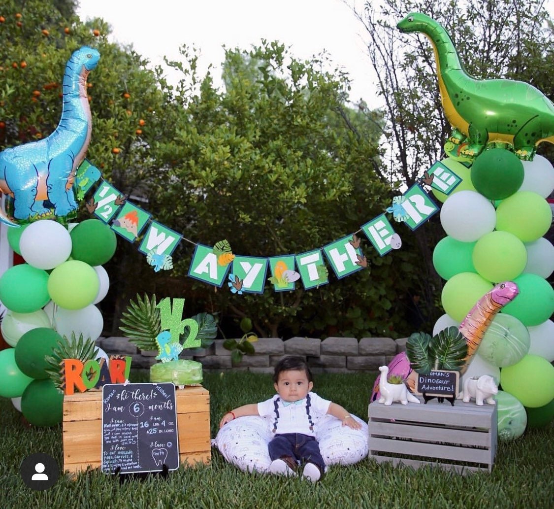 Dinosaur Banner/Baby Dino Banner/Dinosaur theme/Dinosaur Etsy