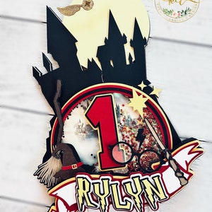 Wizard Cake Topper | Wizard centerpieces | Wizard cake topper | Wizard theme birthday | Wizard party decorations
