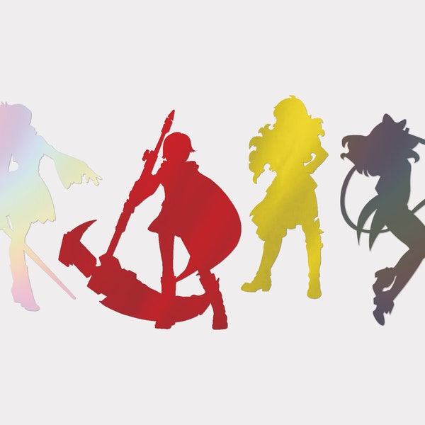 RWBY Decal Sticker Set