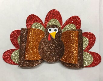 thanksgiving baby bows