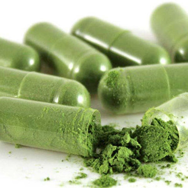 Wheat Grass Capsules 100% Organic All Natural Superfood