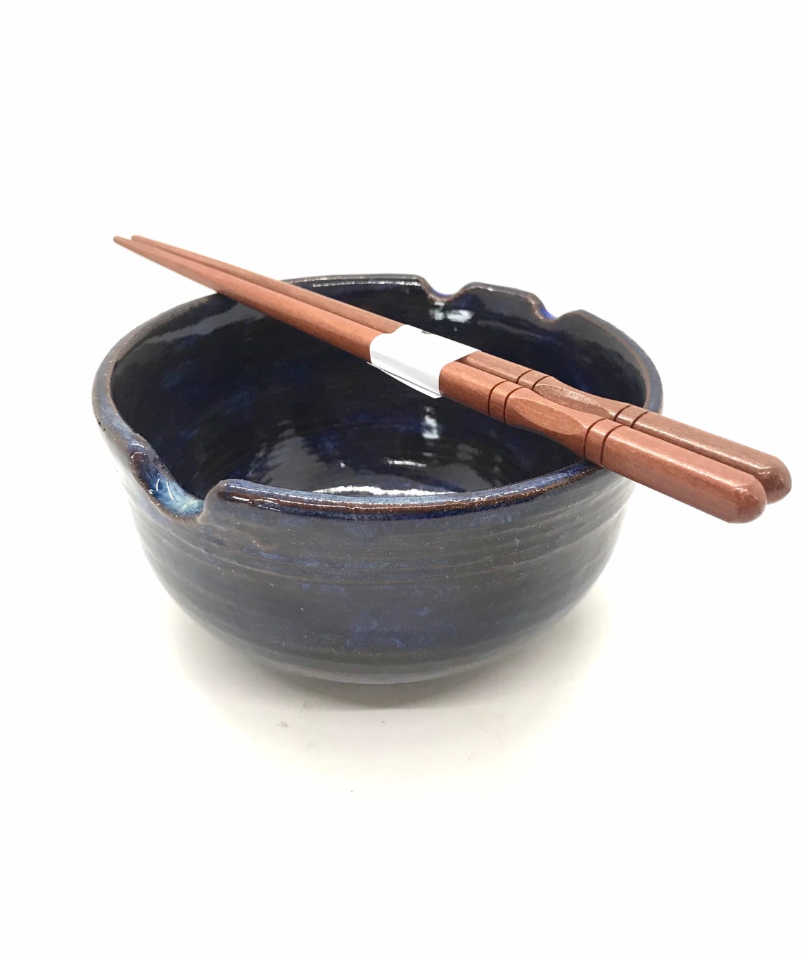 16 fl oz Handmade Ramen Bowl with Chopsticks Custom Gift Etsy