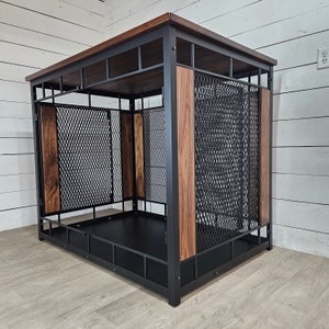 Xxx-large Raven, XXXL Dog Crate Furniture, Modern Dog Crate, Dog Crate