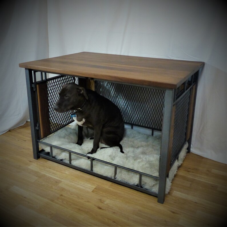 Raven XL Modern Dog Crate Dog Crate Furniture Dog Kennel Etsy