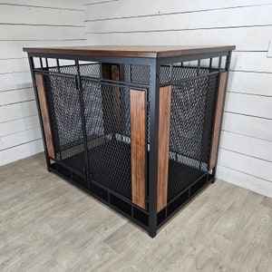 Xxx-large Raven, XXXL Dog Crate Furniture, Modern Dog Crate, Dog Crate