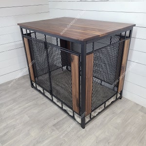 Xxx-large Raven, XXXL Dog Crate Furniture, Modern Dog Crate, Dog Crate