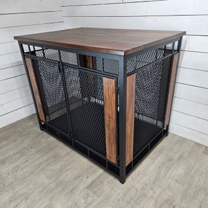 XXX-Large Raven, XXXL Dog Crate Furniture, Modern Dog Crate, Dog Crate Furniture, Great Dane Dog Kennel Furniture