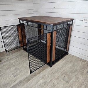 Xxx-large Raven, XXXL Dog Crate Furniture, Modern Dog Crate, Dog Crate