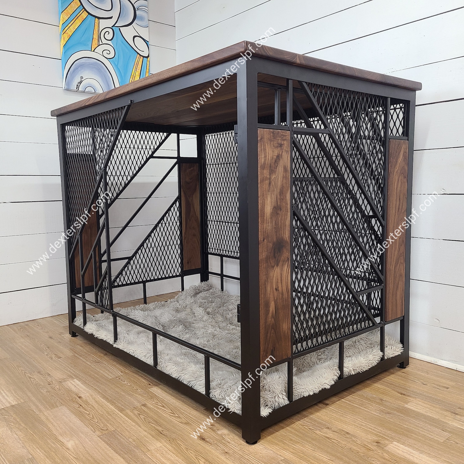 Remy Xxlarge Dog Crate Modern Dog Crate Dog Crate Etsy