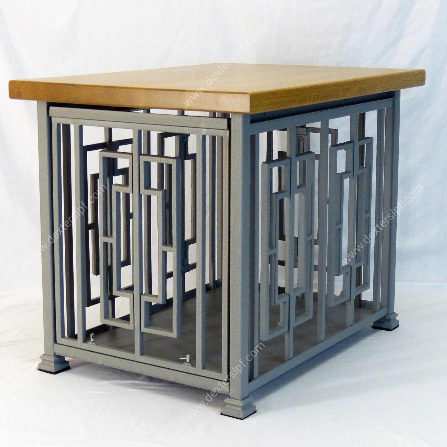 Modern Dog Crate Layla Small Dog Crate Table Dog Crate Furniture Dog Kennel Furniture Dog Crate End Table Etsy Canada