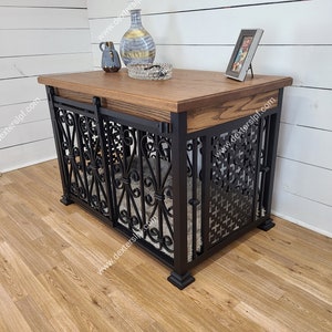 Bella Large with Sliding Door, Luxury Dog Crate, Dog Kennel Furniture