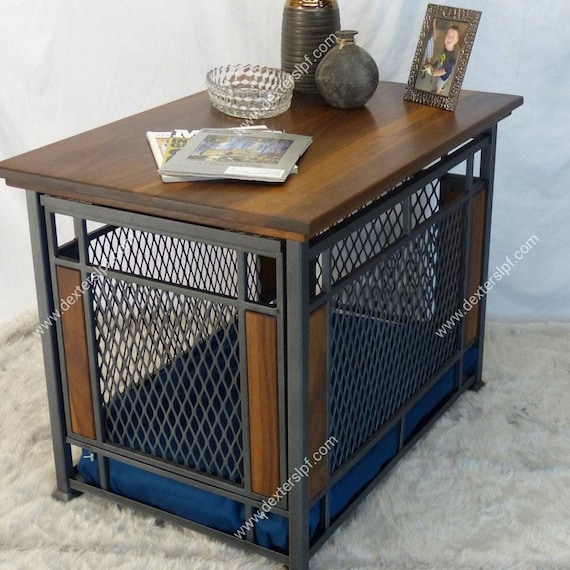 Dog cage end clearance tables