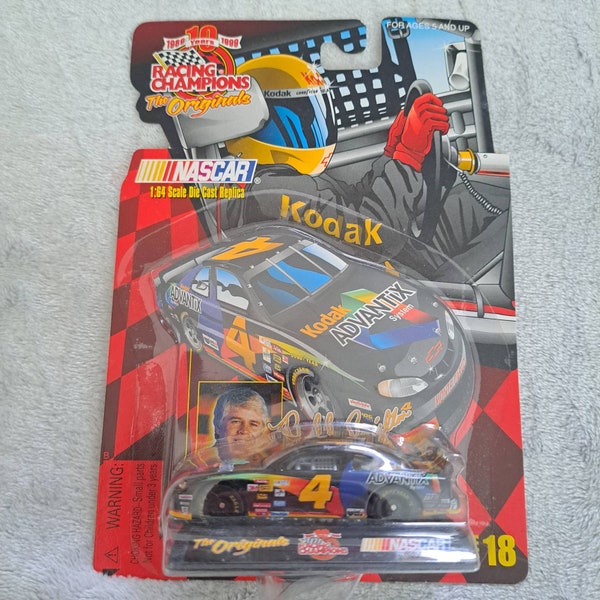 NASCAR Bobby Hamilton #4 Kodak Advantix System Racing Champions 1:64 Scale Diecast Car (188)