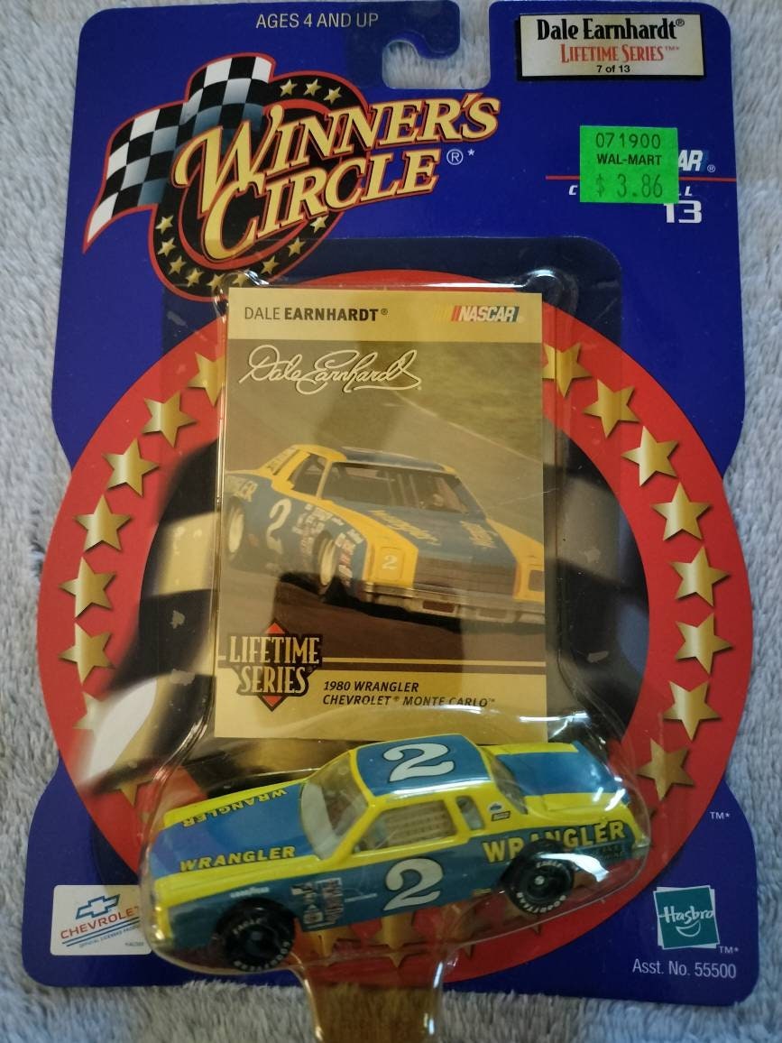 NASCAR Dale Earnhardt 2 Wrangler Winner's Circle 1:64 - Etsy