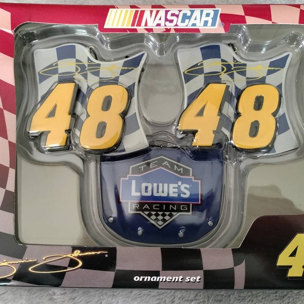 NASCAR Jimmie Johnson #48 Lowe's Collectible Ornament (024)