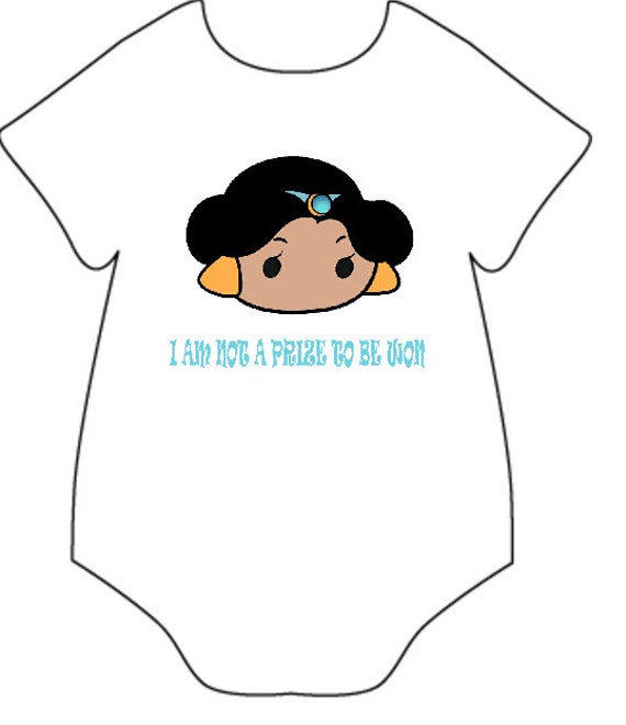 princess jasmine baby onesie