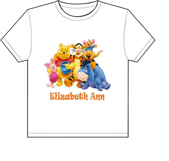 Kids Winnie The Pooh Pooh Tigger Piglet Eeyore Roo Etsy