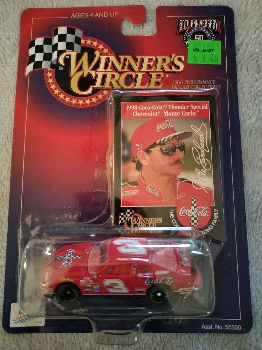 NASCAR Dale Earnhardt 3 Coca-cola Winner's Circle 1:64 Scale Diecast Car  315 