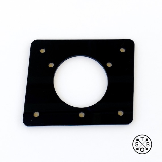 EZGO TXT 36v golf cart Noco GCP1 110v ac port adapter plate - Acrylic