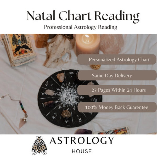 Natal Chart Reading - Etsy