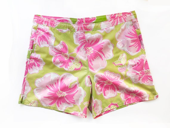 Lilly Pulitzer - Pink and Green Patchwork Floral … - image 1