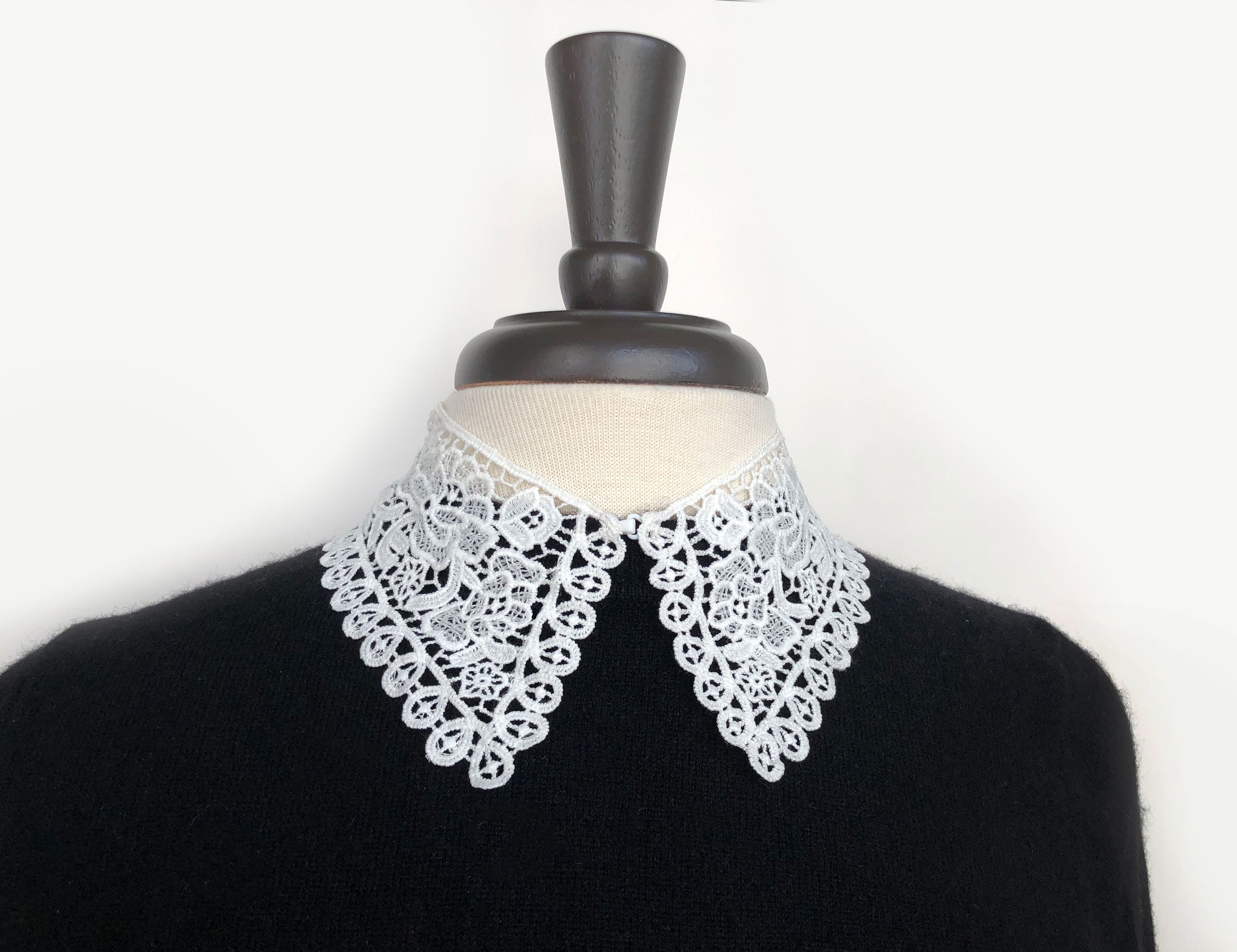 Sabrina Lace Collar - Etsy