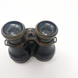 Antique WWI Metal and Leather Field Glasses Marine Binoculars - Etsy