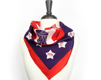 1976 bicentennial 4th of July scarf