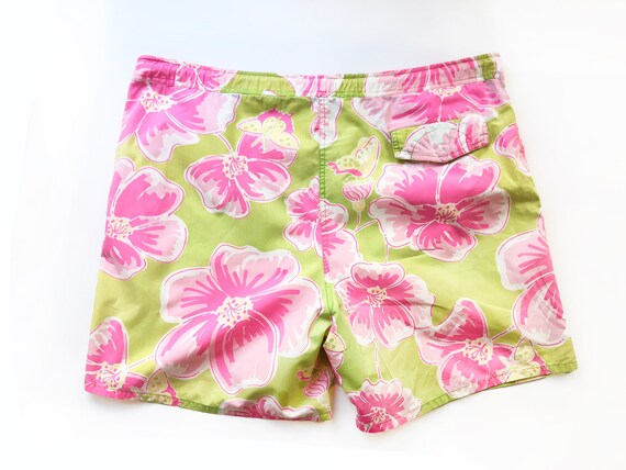 Lilly Pulitzer - Pink and Green Patchwork Floral … - image 2
