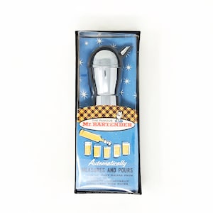 Boxed Mr. Bartender Measure Spouted Pour Stopper - Vintage